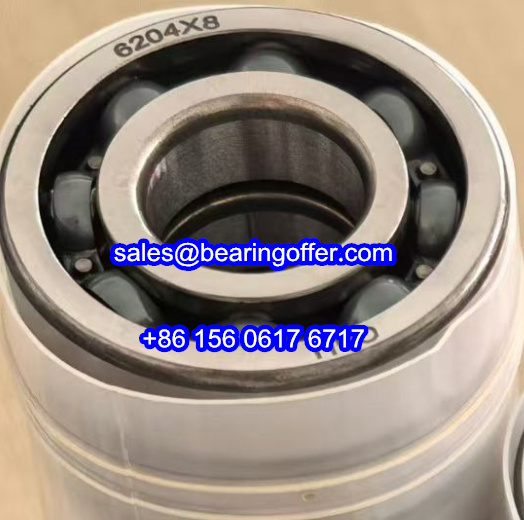 6204X8 Deep Groove Ball Bearing 6204XB Rolling Bearing - Stock for Sale