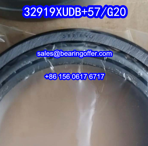 32919XUDB+57/G20 Tapered Roller Bearing 95x130x23 Rolling Bearing 32919XUDB-57-G20 - Stock for Sale