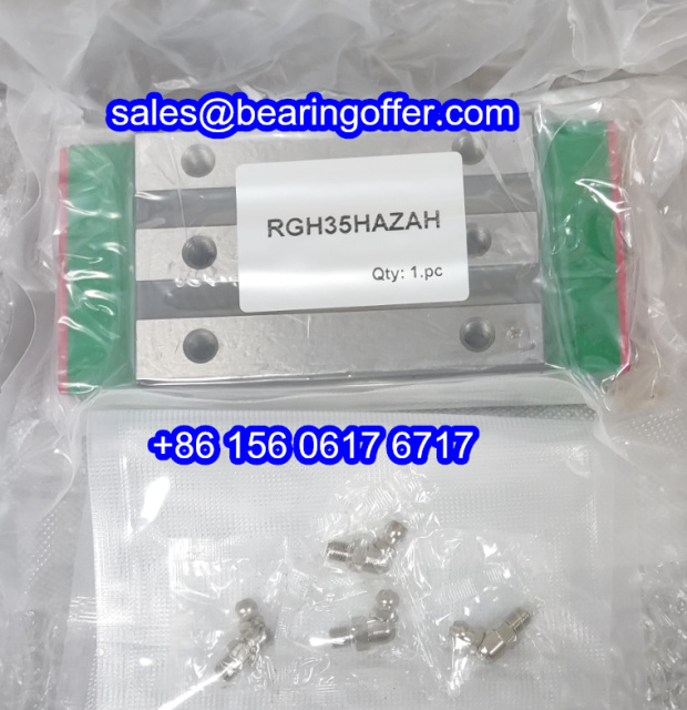 RGH35HAZAH Linear Guide Carriage RGH35HA ZAH  Roller Bearing - Stock for Sale
