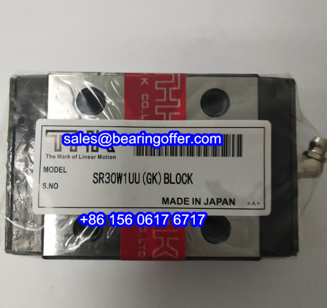 SR30W Linear Rail Carriage SR30W1SS Runner Block SR30W1UU - Stock for Sale