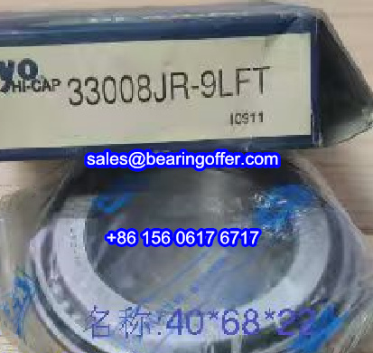 33008JR-9LFT Automobile Bearing 40x68x22 Roller Bearing 33008JR-9 - Stock for Sale