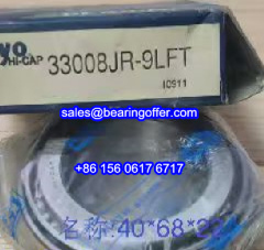 33008JR-9LFT Automobile Bearing 40x68x22 Roller Bearing 33008JR-9 - Stock for Sale