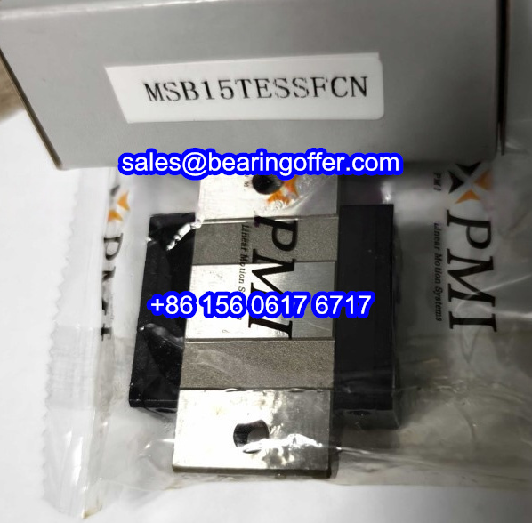 MSB15TESSFCN Linear Rail Carriage 19.5x52x40.2 Guide Block MSB15TESSFC - Stock for Sale