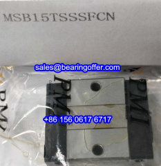 MSB15TSSSFCN Linear Rail Carriage 19.5x34x40.2 Guide Block MSB15TSSSFC - Stock for Sale
