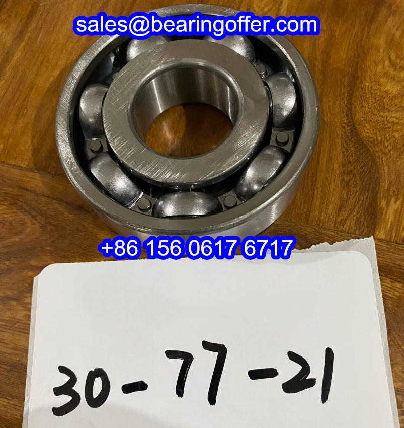 30x77x21 Deep Groove Ball Bearing 30*77*21 Rolling Bearing - Stock for Sale