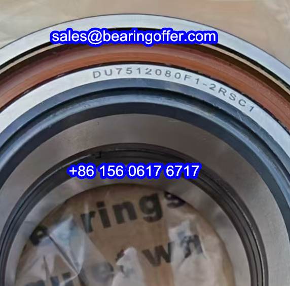 DU7512080F1-2RSC1 Wheel Hub Bearing 75x120x80 Roller Bearing - Stock for Sale