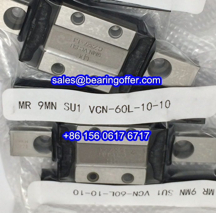 MR9MNSU1 VCN-60L-10-10 Linear Carriage MR9MNSU1 Runner Block - Stock for Sale