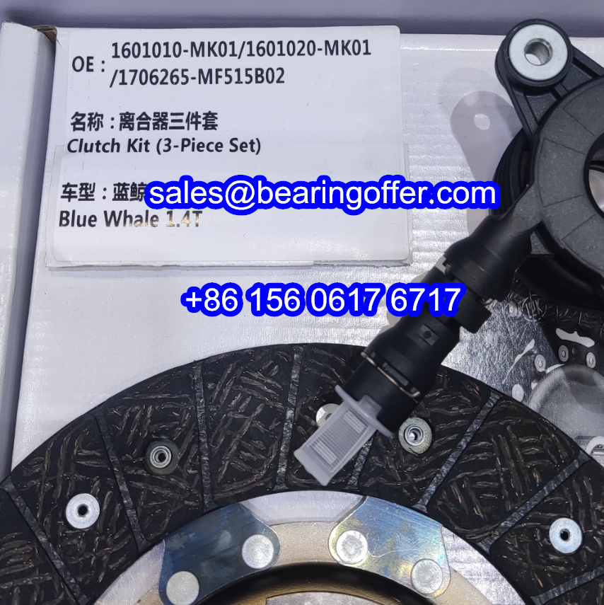 1601020-MK01 Automotive Clutch Kit 1601020 MK01 Clutch Bearing - Stock for Sale