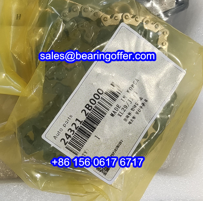 24321-2B000 Automobile Timing Chain 24321 2B000 Chains - Stock for Sale