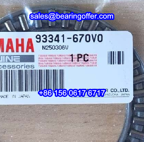 93341-670V0 Transmission Bearing 93341 670V0 Roller Bearing - Stock for Sale