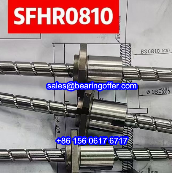 SFHR0810 Ball Screw Nut SFH0810 Ball Bearing - Stock for Sale