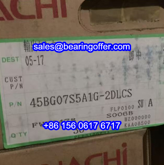 45BG07S5A1G-2DLCS Transmission Bearing 45*75*32 Ball Bearing - Stock for Sale