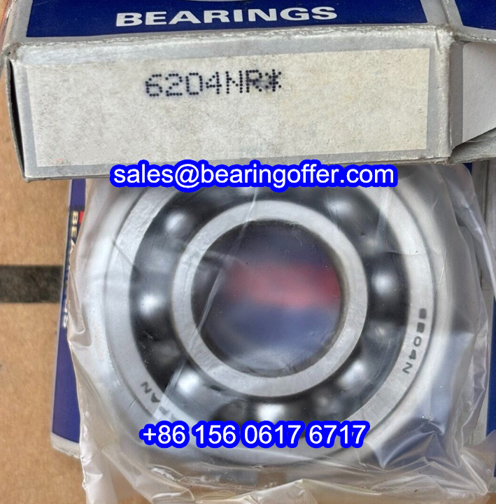 6204NR Transmission Bearing 6204N Ball Bearing 6204 - Stock for Sale