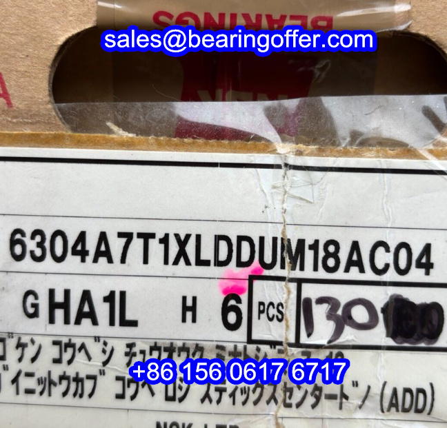6304A7T1XLDDUM18AC04 Transmission Bearing 6304A7T1XLDDUM18A Ball Bearing - Stock for Sale