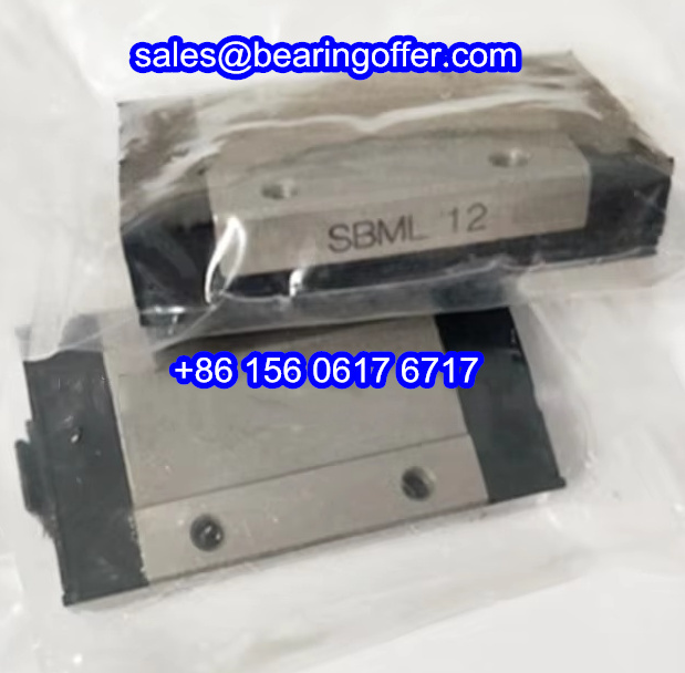 SBML12 Linear Carriage 10x27x44.3 Runner Block SBML 12 - Stock for Sale