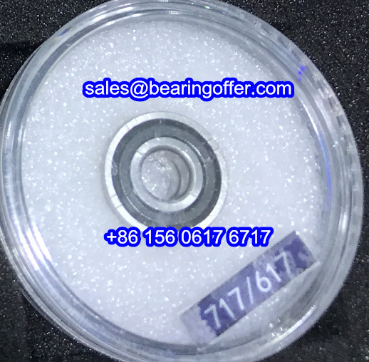 717/617 Angular Contact Bearing 6.4x16.5x10.8 Ball Bearing 717-617 - Stock for Sale