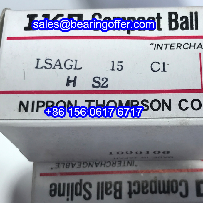 LSAGL15 Linear Ball Spline LSAGL15C1HS2 Ball Spline Bearing - Stock for Sale