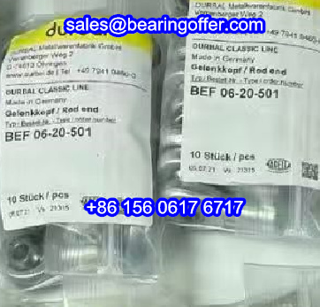 BEF06-20-501 Rod End Bearing 6x20x9 Rod End BEF 06-20-501 - Stock for Sale