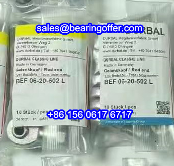 BEF06-20-502L Rod End Bearing BEF06-20-502 Rod End - Stock for Sale