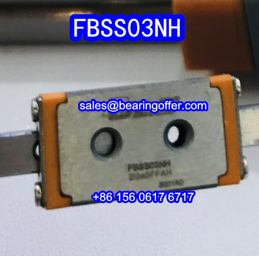 FBSS03NH Linear Rail Carriage 4x8x15.9 Runner Block FBSS03H - Stock for Sale