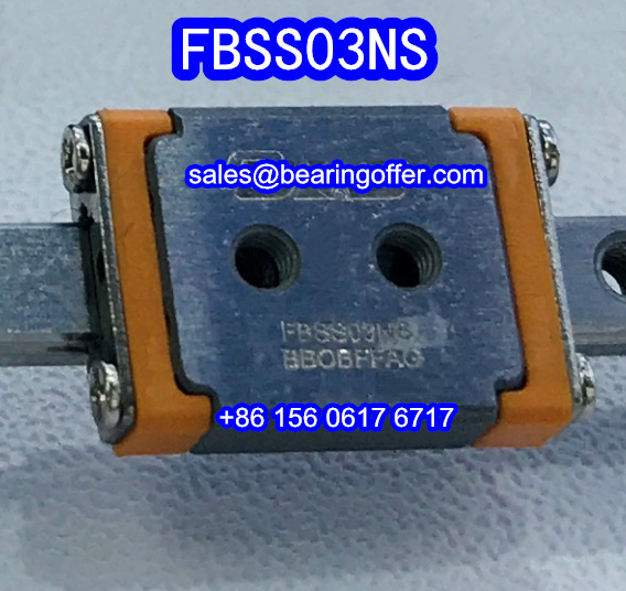 FBSS03NS Linear Rail Carriage FBSS03N Runner Block FBSS03 - Stock for Sale
