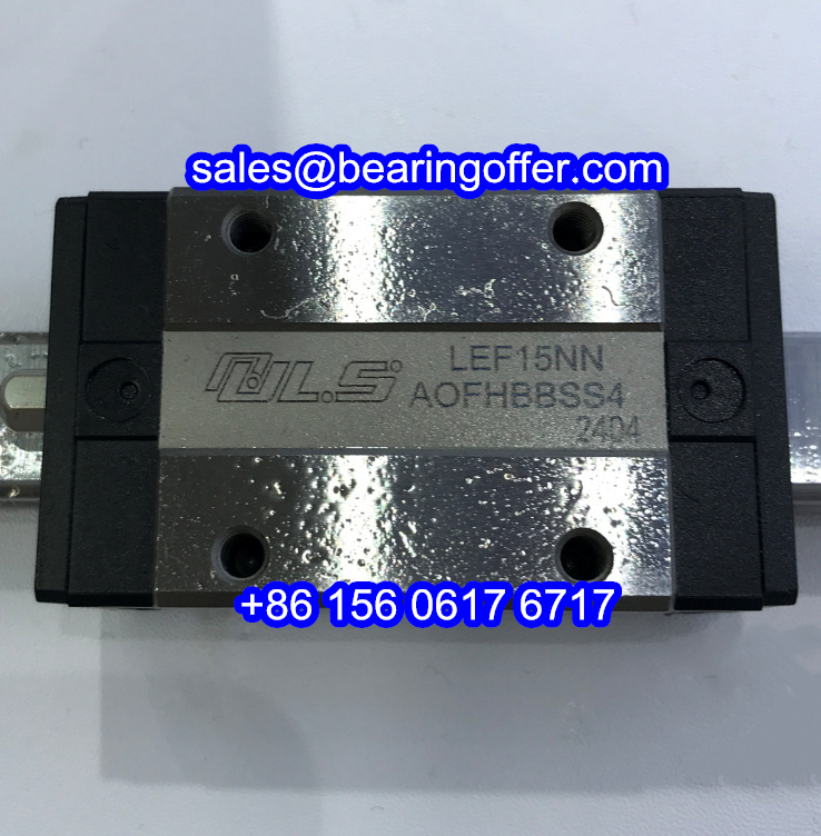 LEF15NN Linear Rail Carriage 19.5x34x56.8 Runner Block LEF15 - Stock for Sale