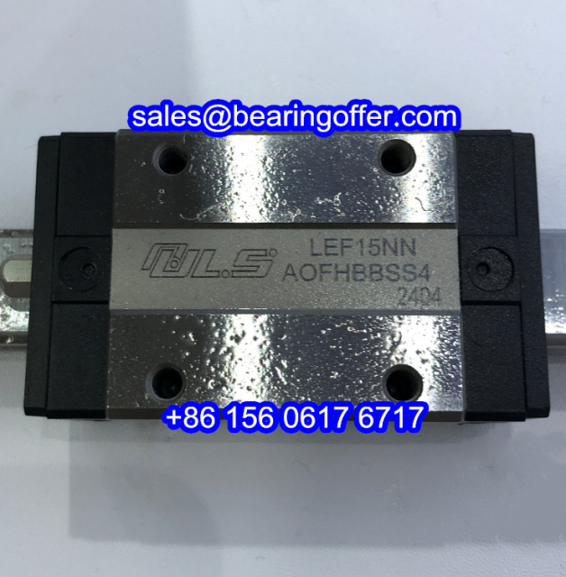 LEF15NN Linear Rail Carriage 19.5x34x56.8 Runner Block LEF15 - Stock for Sale