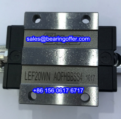LEF20WN Linear Rail Carriage 22x59x69.1 Runner Block LEF 20 WN - Stock for Sale