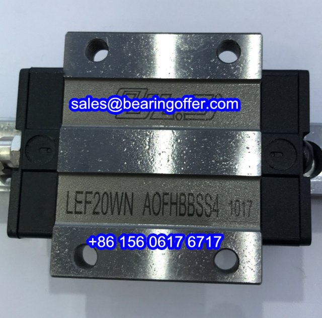 LEF20WN Linear Rail Carriage 22x59x69.1 Runner Block LEF 20 WN - Stock for Sale