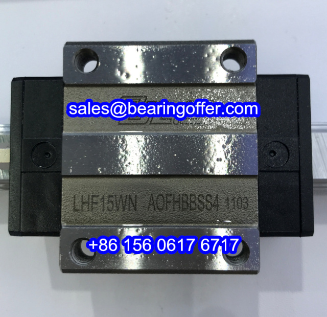 LHF15WN Linear Rail Carriage 23.7x47x61.4 Runner Block - Stock for Sale