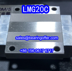 LMG20C Linear Carriage 25.4x63x75.2 Runner Block LMG20 - Stock for Sale