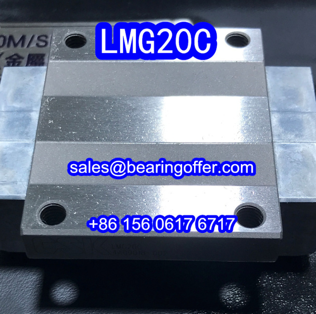 LMG20C Linear Carriage 25.4x63x75.2 Runner Block LMG20 - Stock for Sale