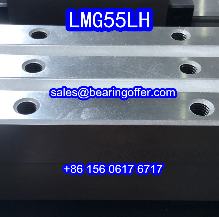 LMG55LH Linear Rail Carriage 67x100x204 Runner Block LMG55 - Stock for Sale