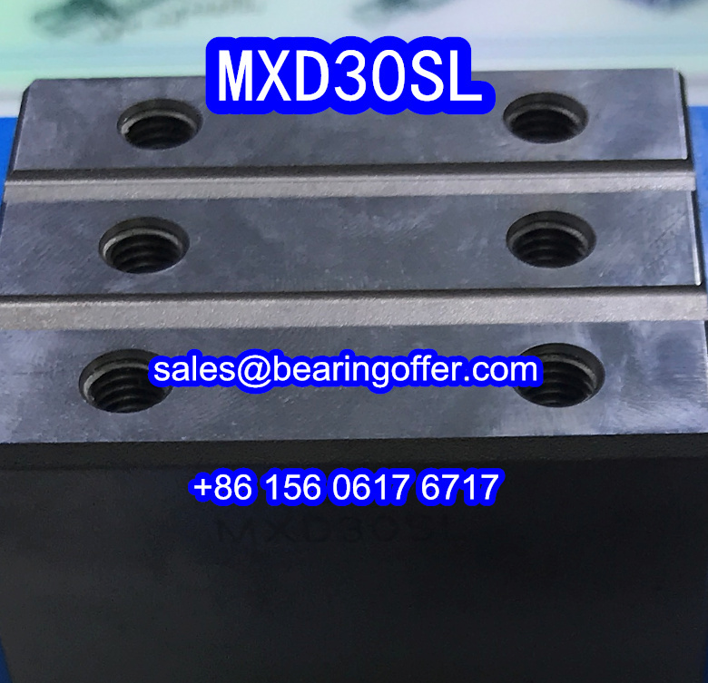 MXD30SL Linear Carriage 38.5x60x113 Linear Roller Way MXD30 - Stock for Sale