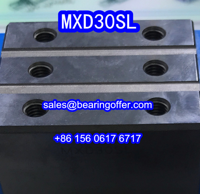 MXD30SL Linear Carriage 38.5x60x113 Linear Roller Way MXD30 - Stock for Sale