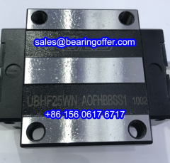 UBHF25WN Linear Slide Carriage 30.5x70x82.7 Runner Block UBHF 25 WN - Stock for Sale