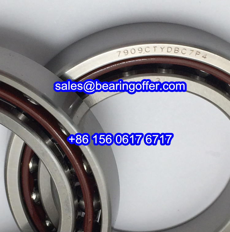 7909CTYDBC7P4 Spindle Bearing 7909C DB C7P4 Ball Bearing 7909CTYNDBC7P4 - Stock for Sale