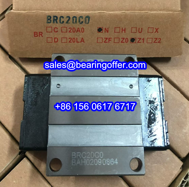 BRC20C0 Linear Rail Carriage BRC20CO Runner Block BRC20 - Stock for Sale