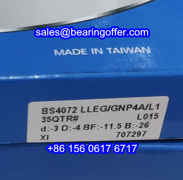 BS4072LLEG/GNP4A Ball Screw Bearing BS4072LLEG/GNP4A/L135QTR Ball Bearing - Stock for Sale
