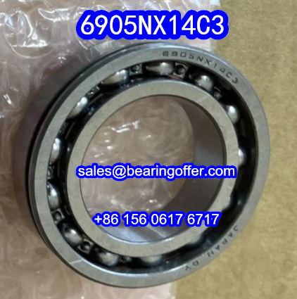 6905NX14C3 Automobile Bearing 25x42x9 Ball Bearing 6905NX14 C3 - Stock for Sale