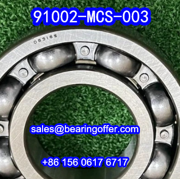 91002-MCS-003 Automobile Bearing 31X65X16 Ball Bearing 91002MCS003 - Stock for Sale