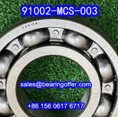 91002-MCS-003 Automobile Bearing 31X65X16 Ball Bearing 91002MCS003 - Stock for Sale