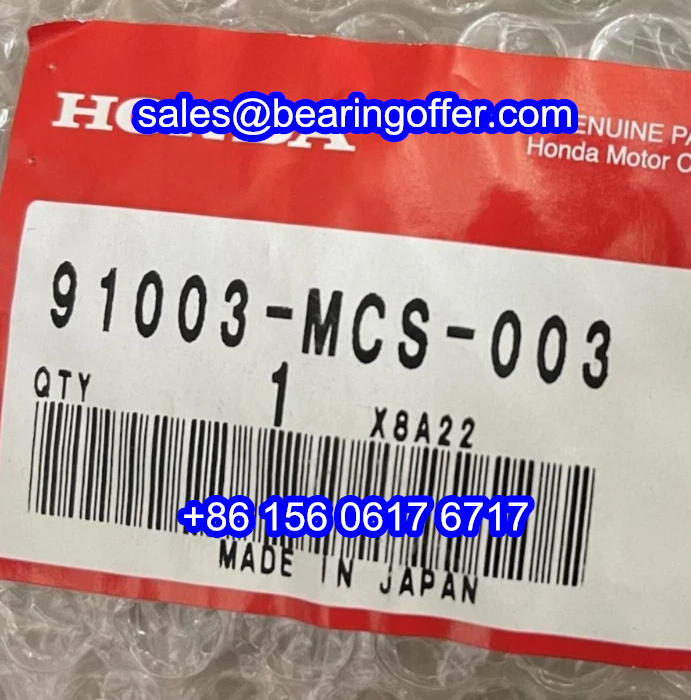 91003-MCS-003 Automobile Bearing 91003MCS003 Ball Bearing - Stock for Sale