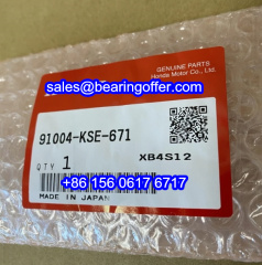 91004-KSE-671 Automobile Bearing 18x29x14 Roller Bearing - Stock for Sale