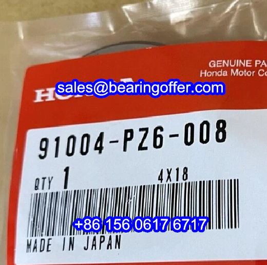 91004-PZ6-008 Transmission Bearing 20X56X16 Ball Bearing 91004PZ6008 - Stock for Sale