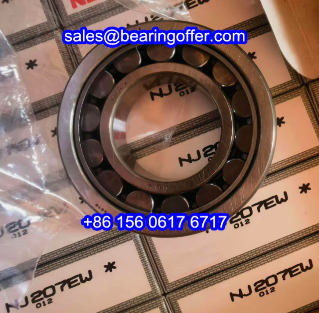 NJ207EW Transmission Bearing NJ207E Roller Bearing NJ207 - Stock for Sale