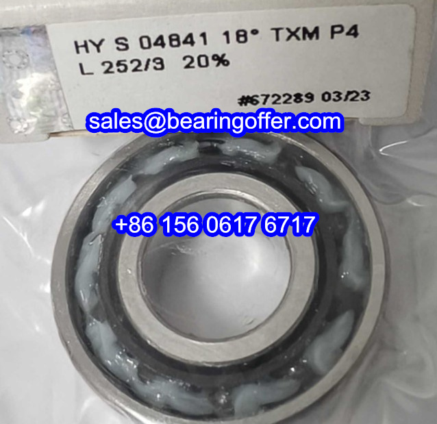 HY S 04841 18° TXM P4 L252/3 20% Spindle Bearing HYS04841 Ball Bearing - Stock for Sale