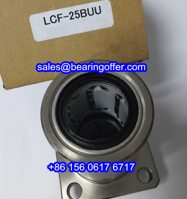 LCF-25BUU Linear Bushing Bearing 25x45x102 Ball Bearing LCF25BUU - Stock for Sale