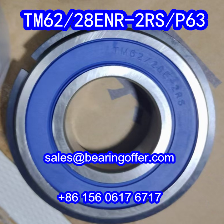 TM62/28E-2RS Transmission Bearing TM62/28ENR-2RS/P63 Ball Bearing - Stock for Sale