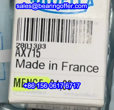 AX715 Thrust Bearing 7x15x2.3 Roller Bearing AX 715 - Stock for Sale
